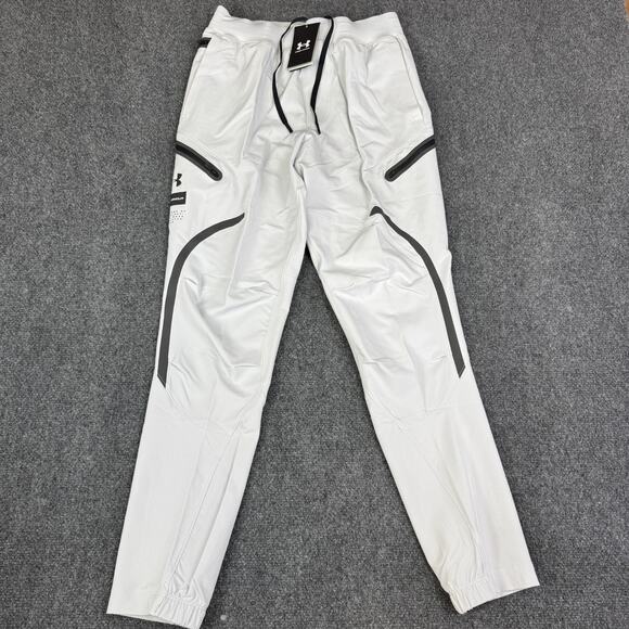 Under Armour Storm Unstoppable Fitted Cargo Men's L Grey Pants 1352026-014 NWT - Picture 4 of 11